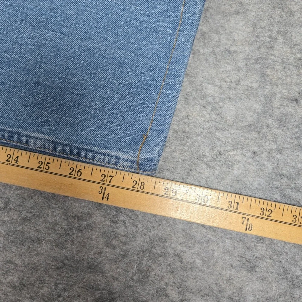 Levis Mens Blue 550 Relaxed Fit Tapered Jeans 30x30